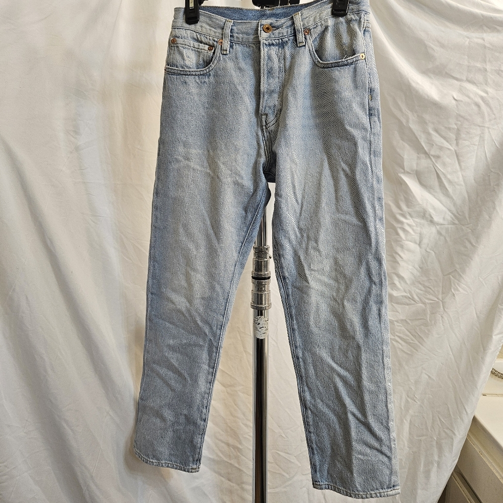 NFS Womens Button Fly Light blue Denim Jeans
